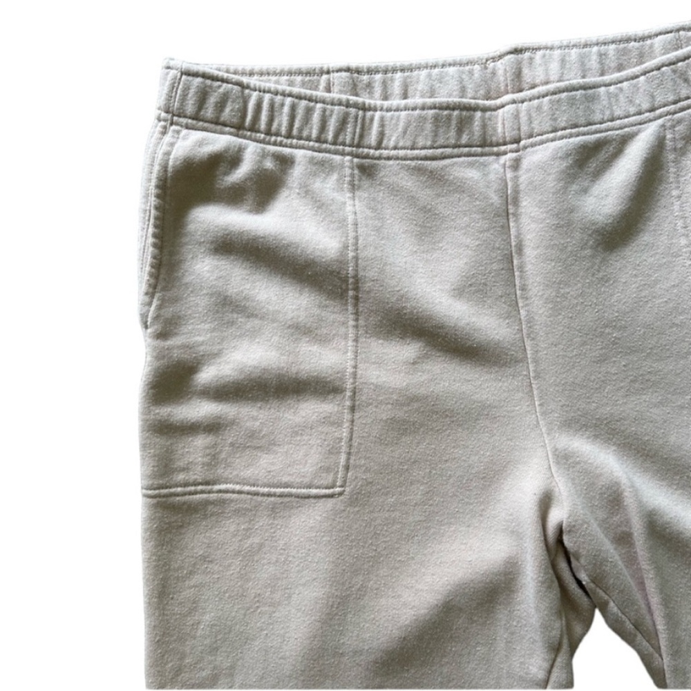AERIE TAN SLOUCHY FLEECE SWEATPANTS SIZE MEDIUM - Picture 8 of 9